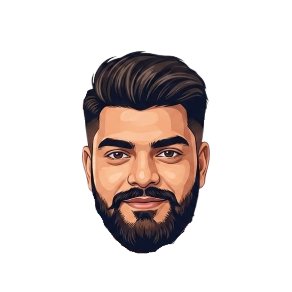 digital gaurav face logo